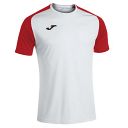 Joma Academy IV SS Tee White / Red