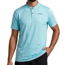 Skull Padel Polo Shirt Men Turquoise
