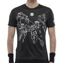 Hydrogen Sketch Tech T-Shirt Black / White