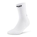 CEP Core Run Mid Cut Socks 5.0 White