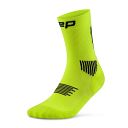 CEP Core Run Mid Cut Socks 5.0 Lime / Black