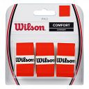 Wilson Pro Overgrip 3-Pack Burn Orange