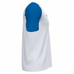 Joma Academy IV SS Tee White / Royal Blue