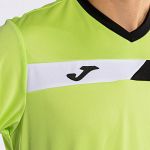 Joma Court SS Tee Lime / Black / White