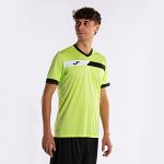 Joma Court SS Tee Lime / Black / White