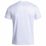 Joma Court SS Crew Neck Tee White / Black