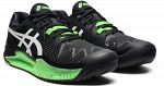 ASICS Gel-Resolution 8 Black / Green Gecko