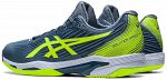 ASICS Solution Speed FF 2 Steel Blue / Hazard Green