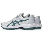 ASICS Game FF Clay / OC - White / Foggy Teal