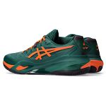 ASICS Gel-Resolution X Padel Jewel Green / Energy Orange