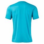 Joma Picasho SS Tee Fluorescent Turquoise / Dark Navy