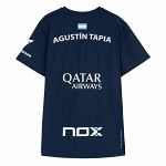 Nox Camiseta Sponsors AT10 T-Shirt Azul Marino