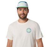 ASICS Padel Court Graphic SS Top Cream