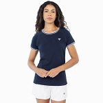 Tecnifibre Team Stretch Lady Tee Marine