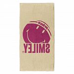 Prince X Smiley Towel Pink / Beige