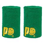 Prince X Smiley Doublewide Wristband 2-Pack Green