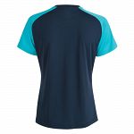 Joma Academy IV Woman SS Tee Navy Blue / Fluorescent Turquoise