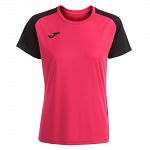 Joma Academy IV Woman SS Tee Fuchsia / Black