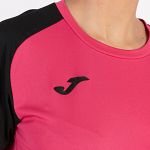 Joma Academy IV Woman SS Tee Fuchsia / Black