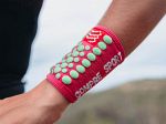 Compressport 3D Dots Sweatband Hot Pink / Summer Green