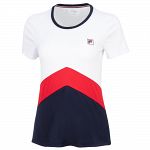 FILA T-Shirt Aurelia White / Navy