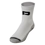 Pallap Regular Padel Socks with Grip White / Black