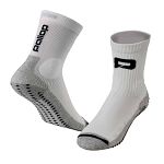 Pallap Regular Padel Socks with Grip White / Black