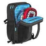 Pallap Travel Technical Backpack Black / Cyan Blue