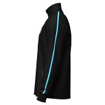 Pallap Full Zip Men's Jacket Black / Cyan Blue