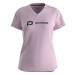 Pallap Women's V-Neck T-Shirt Clear Pink / Carbonium