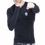 Hydrogen Second Skin Mesh Long Sleeve Black