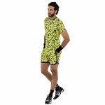 Hydrogen Camo Pixel Tech T-Shirt Yellow