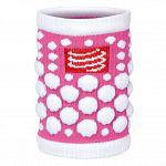 Compressport Sweat Band 3D Dots - Fluo Pink