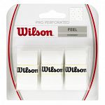 Wilson Pro Perforated Overgrip 3-Pack White