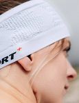 Compressport Headband On/Off White