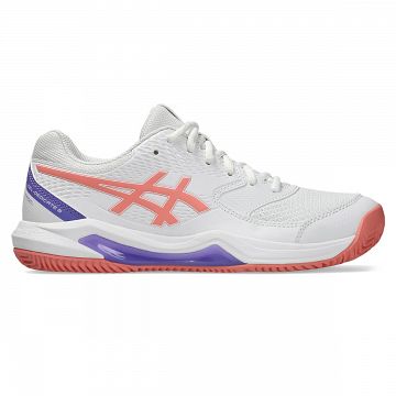 ASICS Gel-Dedicate 8 Padel White / Guava