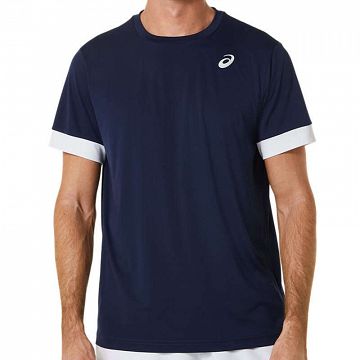 ASICS Court SS Top Midnight / Brilliant White