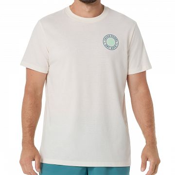 ASICS Padel Court Graphic SS Top Cream