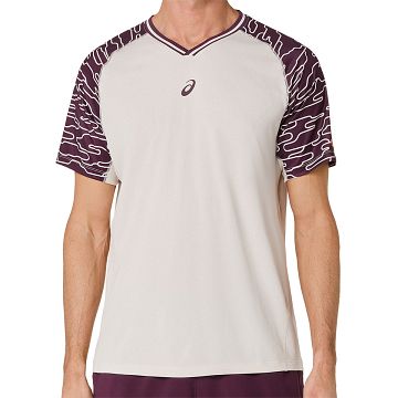 ASICS Padel Court SS Top Soft Oat