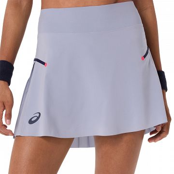 ASICS Match Pleat Skirt Grey Blue