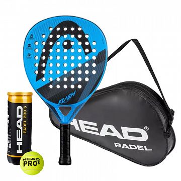 Head Flash Plus 2.0 + Head Padel Pro S+ Zestaw do padla