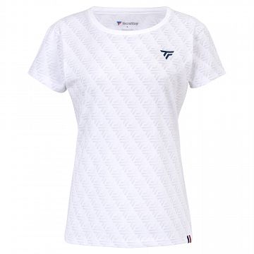 Tecnifibre Graphic Lady Tee White