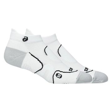 ASICS Court+ Tennis Ankle Socks Brilliant White