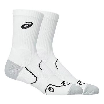 ASICS Court+ Tennis Crew Socks Brilliant White