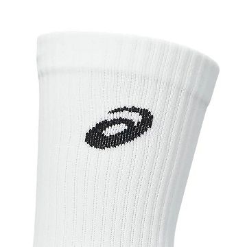 ASICS Court+ Tennis Crew Socks Brilliant White