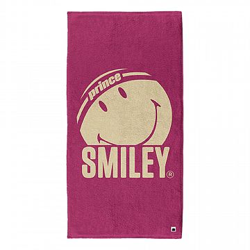 Prince X Smiley Towel Pink / Beige
