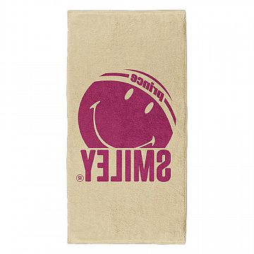 Prince X Smiley Towel Pink / Beige