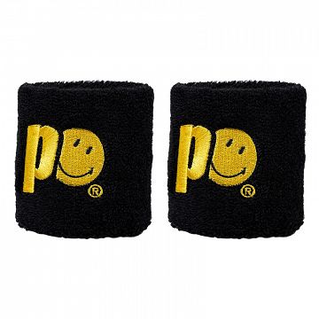 Prince X Smiley Wristband 2-Pack Black