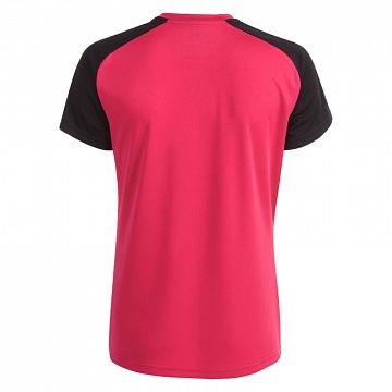 Joma Academy IV Woman SS Tee Fuchsia / Black