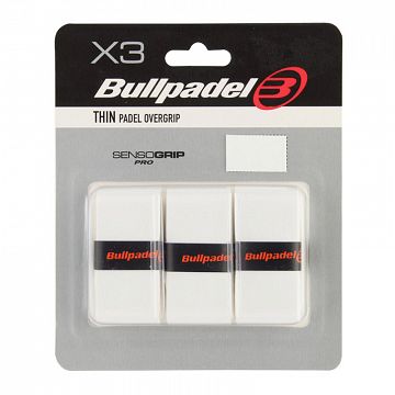 Bullpadel GB-1603 Sensogrip 3-Pack White
